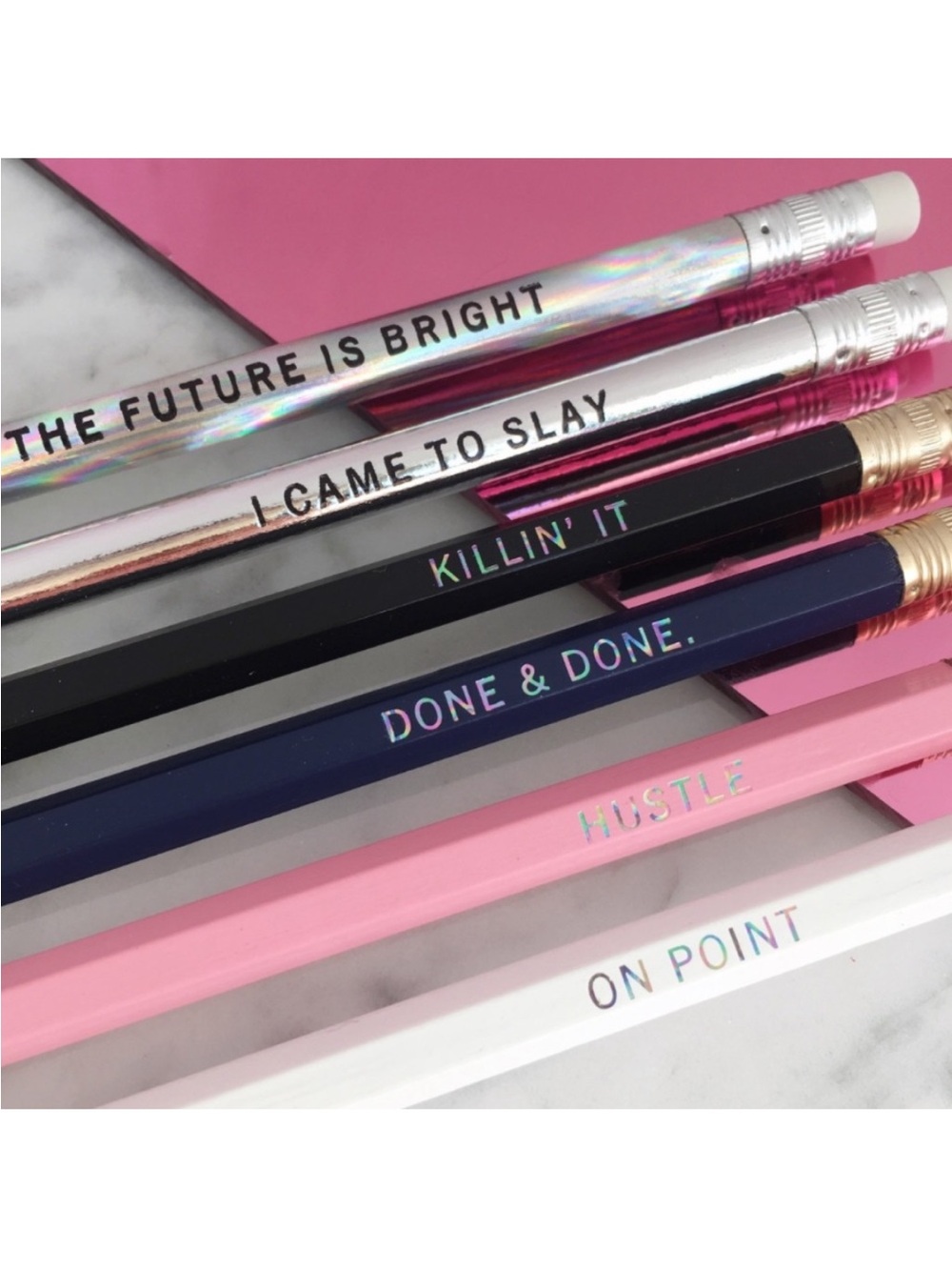 Motivational Pencil Set ✏️